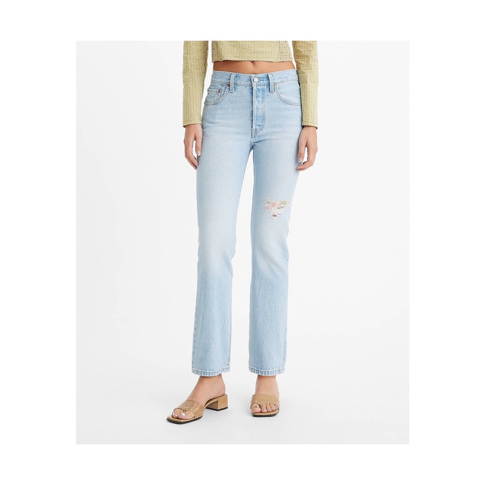 Levi’s 501 High Rise Straight Jeans